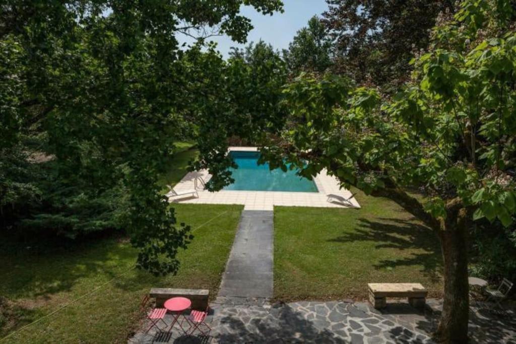Domaine La Tuilerie Bed & Breakfast Guitres Exterior photo